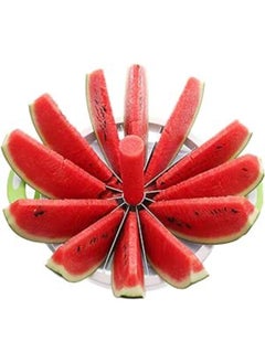 اشتري Slicer Multifunctional Handheld Round Divider Watermelon Cutter Fruits Cutting Slicing Kitchen Tools في مصر