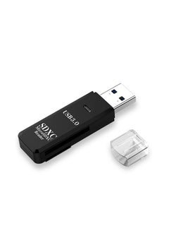 اشتري USB3.0 SD Card Reader, Micro-SD Card To USB Adapter For Camera Memory Card Readers, Card Reader For Laptops في السعودية