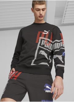 اشتري كلاسيك جين سويت شيرت للرجال PUMA Crew Neck في الامارات