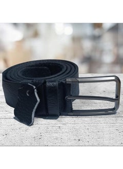 Buy Men's Leather Belt  Elegant Design that Adds a Touch of Elegance to your Look - 120 cm in Egypt