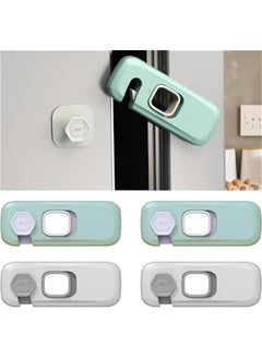 Buy Fridge Locks for ToddlersChild Safety Cupboard Door Locksfor Baby Proof and Child Safety Cabinet Locks with Adhesive for Drawer Cupboards Fridge Oven Closet and Pantry4 ) in Saudi Arabia