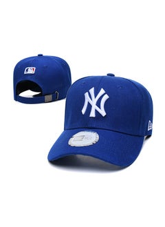 Buy New Era 9Fort New York Yankees Baseball Hat Duck billed Hat Pointed Hat Sun Hat Pure Cotton Men's and Women's Hat Baseball Outdoor blue in UAE