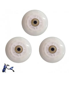 اشتري Electric scooter drifting wheels set of 3 pieces-white في السعودية