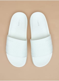 اشتري Womens Textured Slides في الامارات