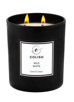 Buy Wild White Scented candle 230gm in UAE