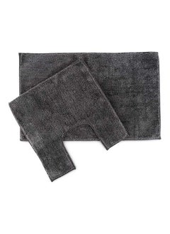 اشتري Essential Bath Mat, Charcoal في الامارات