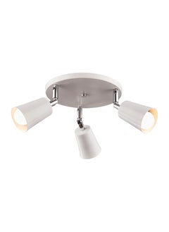 اشتري 3 White Spotlights Wall Lamp Silver-Sl-Sw1-C في مصر