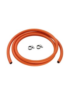 Buy 4 Meter Gas Hose With 2 Hose Clip in UAE