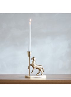 اشتري Jax Aluminium Horse Candle Holder 16.5 x 20 x 7 cm في الامارات