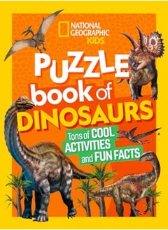 اشتري National Geographic Kids Puzzle Book Of Dinosaurs في الامارات