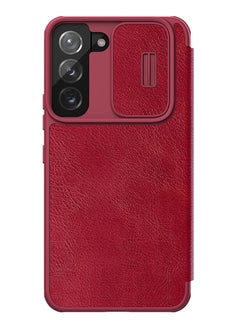 Buy Nillkin For Samsung Galaxy S22 Plus QIN Pro Leather Flip Cover - Red in Egypt