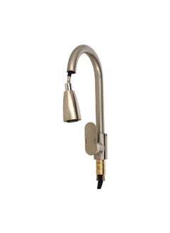 Buy Polo Elegant Design Deck Mount Pull-Out Kitchen Mixer Chrome 52 x 6 x 6 cm MU-85031CM in Saudi Arabia