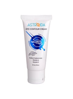 Buy Astroida Eye Contour Cream withٌ Retinol, Hyaluronic acid, Vitamin E,C & Caffeine - Anti Aging - Anti Wrinkles Powerfull Moisturizer - 30ml 1fl Oz in Egypt
