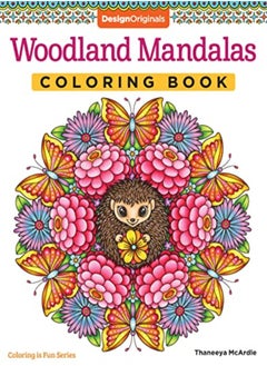 اشتري Woodland Mandalas Coloring Book by McArdle, Thaneeya Paperback في الامارات