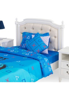 Buy Start Play 4-Piece Comforter Set-160X220 Cm in UAE