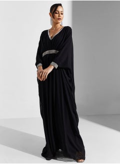 اشتري Embellished Waist Kaftan في السعودية