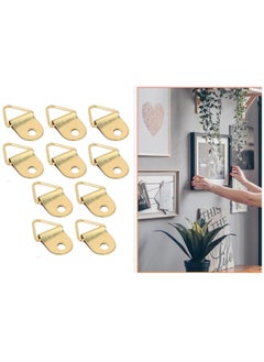 Buy Picture Clip Hooks Ring Frame Hanging Hangers With Screws For Mirrors Picture Hanging Bp 14 x 12Mm 10  Pieces in UAE