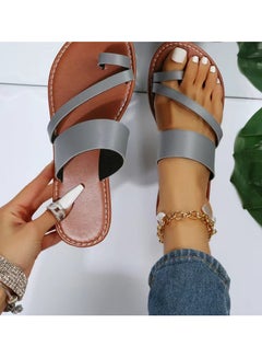 Buy Summer Fashion Flat Sandals in Saudi Arabia
