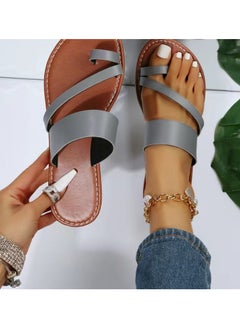 Buy Summer Fashion Flat Sandals in Saudi Arabia