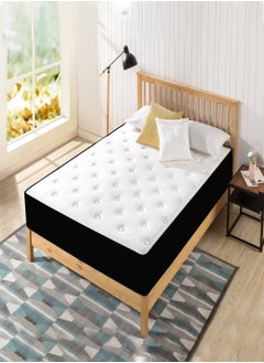 Buy VITAL Orthopedic Memory Foam Mattress, Queen - W150 x L200 cm, Off-White in UAE