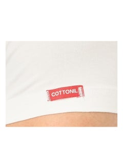 Buy Cottonil Under Shirt Short Sleeves O Nick For Men in Egypt