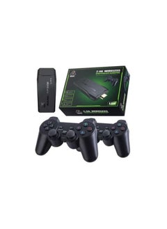 Buy Game Console 4K HD Video Game Console 2.4G Dual Wireless Controller, Classic 64GB Retro TV Game Console 10000 Game Stick in UAE