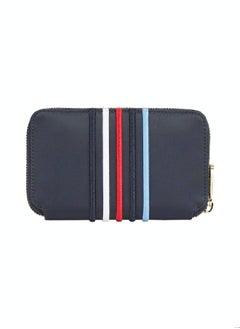 Buy Women's Signature Zip-Around Wallet -  Recycled nylon, Blue in Saudi Arabia