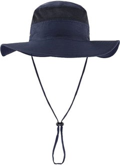 Buy Goolsky  Men's Sun Hat UPF 50+ Wide Brim Bucket Hat Windproof Fishing Hats in UAE