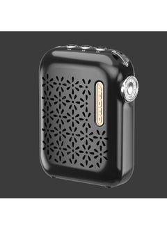 Buy APORO T26 wireless Bluetooth loudspeaker teacher tour guide mini speaker 2023 new compact bee promotion Pearlescent black in UAE