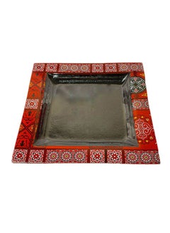 اشتري Glass Serving Plate Square في مصر