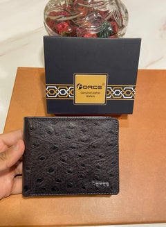Buy Force Genuine Leather Wallet For Men in Saudi Arabia