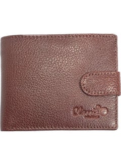 Buy Classic Milano Genuine Leather Wallet Cow NDM G-73 (Brown) by Milano Leather in UAE