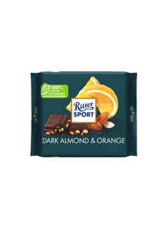 اشتري ريتر سبورت شوكولاتة باللوز الداكن والبرتقال 100 جرام في الامارات