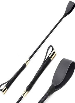 اشتري Horsewhip Riding Whips Riding Whips Black Crop for Horse Horse Taming Equestrian Training في الامارات