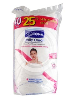 Buy DAILY CLEAN COTTON PADS EXTRA SAOFT 50PCS in Egypt