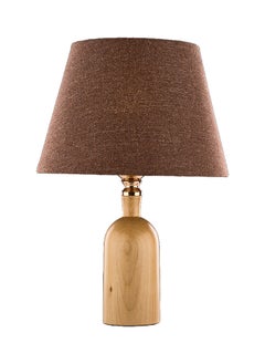 Buy Vazza 1 Lamp Cremy * Shapoo Brown Table Lamp Tb52C in Egypt