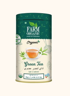 Buy Farm Organic Green Tea-50g in UAE