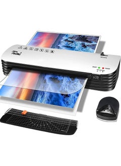 Buy SL399 Laminator Machine Set A3 Size Hot and Cold Lamination with Pouches Corner Rounder and Paper Cutter for Home Office School Supplies in Saudi Arabia