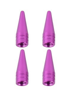 Buy 4-Piece Sharp Mouth Shaped Car Tire Valve Cap in Saudi Arabia