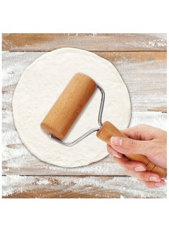 Buy 1Pcs Pastry Rolling Pin, Wooden Cooking Utensils with Pizza Roller, Kitchen Cooking and Kitchen Utensils Use in Egypt