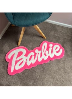 Buy Kids Barbie Rug For Room & Home Decor Mat 80x50cm in Saudi Arabia