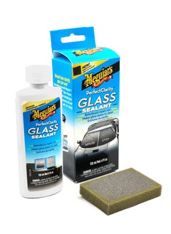 Buy MEGUIAR'S Perfect Clarity Glass Sealant 118ML Perfect Clarity Glass Kit Repels Rain - MEGUIAR'S G8504 in Saudi Arabia