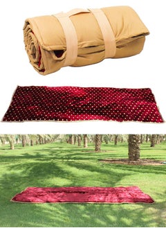 Buy Traditional Arabic Picnic Carpet, Foldable Camping Carpet with Carry Strap, Multi Use Picnic Mat Perfect for Camping, Park, Beach, Desert, Hiking, Outdoor and Indoor, Mattress for Camping and Trips in Saudi Arabia