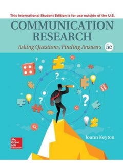 اشتري Communication Research: Asking Questions, Finding Answers في مصر