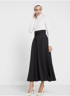 Buy High Waist A Line Skirt in UAE