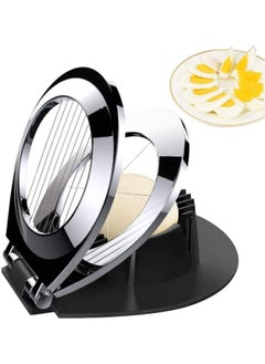 اشتري Egg Cutter Slicer With 3 Slicing Styles Wollgord في الامارات