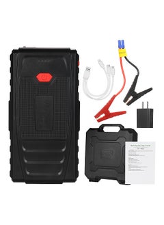 Buy 12V 1500A 6000mAh Multi-Function Portable Car Battery Jump Starter Power Bank Charger and Jumper Cables for Up to 8.0L Gas & 6.0L Diesel Engine in Saudi Arabia