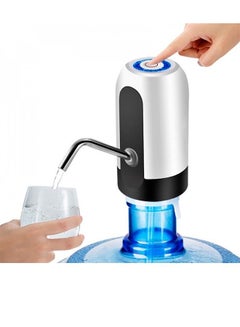Buy Water Pump Dispenser AP112 White/Black in Saudi Arabia