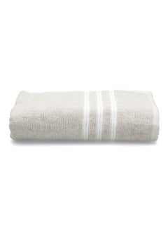 Buy Melange Quick Drying Premium Quality Bath Sheet Light Beige 81 x 163 cm in Saudi Arabia