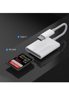 اشتري Type-C Card Reader OTG Adapter for SmartphonesTYPE-C interface [read SD Card]] TYPE-C interface [read SD Card]] في السعودية